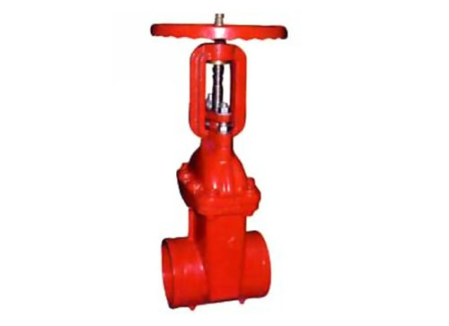 Z81X-16溝槽明桿彈性座封閘閥